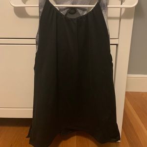 black and grey ivivva workout tank